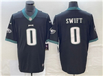 Philadelphia Eagles #0 D'Andre Swift Black Limited Jersey