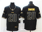 Philadelphia Eagles #20 Brian Dawkins Black Gold Vapor Limited Jersey