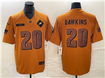 Philadelphia Eagles #20 Brian Dawkins 2023 Brown Salute To Service Limited Jersey