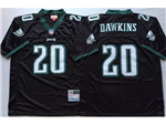 Philadelphia Eagles #20 Brian Dawkins 2004 Throwback Black Jersey