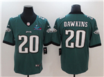 Philadelphia Eagles #20 Brian Dawkins Green Super Bowl LVII Limited Jersey