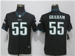 Philadelphia Eagles #55 Brandon Graham Women's Black Vapor Limited Jersey