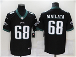 Philadelphia Eagles #68 Jordan Mailata Black Vapor Limited Jersey