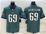 Philadelphia Eagles #69 Landon Dickerson Green Vapor Limited Jersey