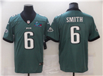 Philadelphia Eagles #6 DeVonta Smith Green Super Bowl LVII Limited Jersey