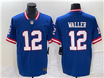 New York Giants #12 Darren Waller Royal Classic Vapor F.U.S.E. Limited Jersey