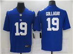 New York Giants #19 Kenny Golladay Blue Vapor Limited Jersey