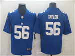 New York Giants #56 Lawrence Taylor Blue Vapor Limited Jersey