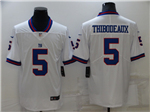 New York Giants #5 Kayvon Thibodeaux White Color Rush Limited Jersey