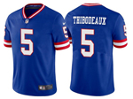 New York Giants #5 Kayvon Thibodeaux Royal Classic Vapor Limited Jersey
