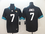 Jacksonville Jaguars #7 Zay Jones Black Vapor Limited Jersey