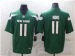New York Jets #11 Denzel Mims Green Vapor Limited Jersey