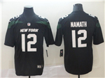 New York Jets #12 Joe Namath 2019 New Black Vapor Limited Jersey