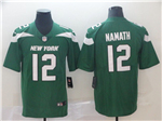 New York Jets #12 Joe Namath 2019 New Green Vapor Limited Jersey