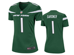 New York Jets #1 Sauce Gardner Women's Green Vapor Limited Jersey
