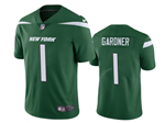 New York Jets #1 Sauce Gardner Youth Green Vapor Limited Jersey