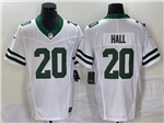 New York Jets #20 Breece Hall White Legacy Vapor F.U.S.E. Limited Jersey
