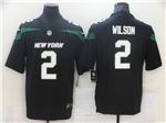 New York Jets #2 Zach Wilson Black Vapor Limited Jersey