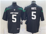 New York Jets #5 Mike White Black Vapor Limited Jersey