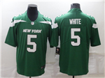 New York Jets #5 Mike White Green Vapor Limited Jersey