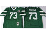 New York Jets #73 Joe Klecko 1984 Throwback Green Jersey