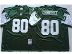 New York Jets #80 Wayne Chrebet 2000 Throwback Green Jersey