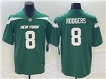New York Jets #8 Elijah Moore Green Vapor Limited Jersey