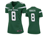 New York Jets #8 Aaron Rodgers Women's Green Vapor Limited Jersey