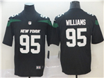 New York Jets #95 Quinnen Williams 2019 New Black Vapor Limited Jersey