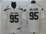New York Jets #95 Quinnen Williams 2019 New White Vapor Limited Jersey