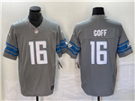 Detroit Lions #16 Jared Goff Silver Vapor F.U.S.E. Limited Jersey