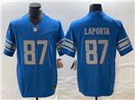Detroit Lions #87 Sam LaPorta Blue Vapor F.U.S.E. Limited Jersey