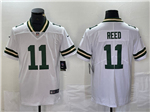 Green Bay Packers #11 Jayden Reed White Vapor Limited Jersey