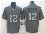 Green Bay Packers #12 Aaron Rodgers Gray Camo Limited Jersey