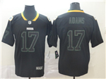 Green Bay Packers #17 Davante Adams Black Shadow Limited Jersey