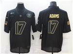 Green Bay Packers #17 Davante Adams 2020 Black Salute To Service Limited Jersey
