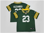 Green Bay Packers #23 Jaire Alexander Toddler Green Vapor Limited Jersey