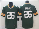 Green Bay Packers #26 Darnell Savage Jr. Green Vapor Limited Jersey