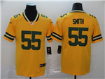 Green Bay Packers #55 Za'Darius Smith Gold Inverted Limited Jersey