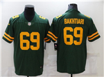 Green Bay Packers #69 David Bakhtiari Alternate Green Vapor Limited Jersey