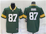 Green Bay Packers #87 Romeo Doubs Green Vapor Limited Jersey