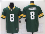 Green Bay Packers #8 Amari Rodgers Green Vapor Limited Jersey