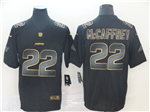 Carolina Panthers #22 Christian McCaffrey Black Gold Vapor Limited Jersey