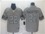 Carolina Panthers #22 Christian McCaffrey 2019 Gray Gridiron Gray Limited Jersey