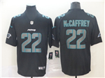 Carolina Panthers #22 Christian McCaffrey Black Vapor Impact Limited Jersey