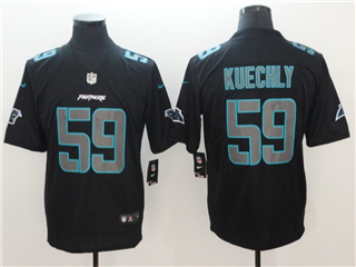 Carolina Panthers #59 Luke Kuechly Black Vapor Impact Limited Jersey