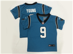 Carolina Panthers #9 Bryce Young Toddler Blue Vapor Limited Jersey