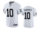Las Vegas Raiders #10 Jimmy Garoppolo Youth White Vapor Limited Jersey