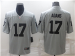 Las Vegas Raiders #17 Davante Adams Gray Inverted Limited Jersey
