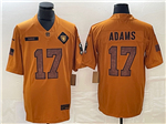 Las Vegas Raiders #17 Davante Adams 2023 Brown Salute To Service Limited Jersey